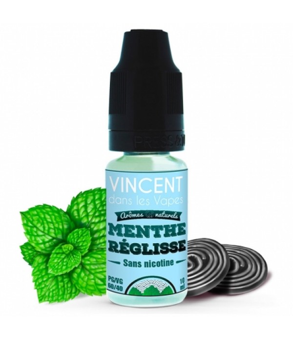 Soldes 2,95€ - E liquide Menthe Réglisse Nv VDLV | Menthe Réglisse pas cher