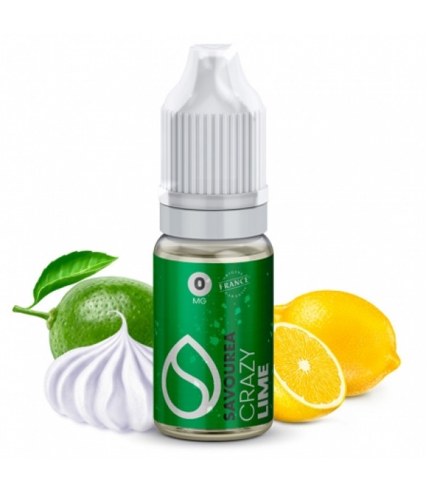 Soldes 2,75€ - E liquide Crazy Lime | Citron jaune Citron vert Meringue pas cher