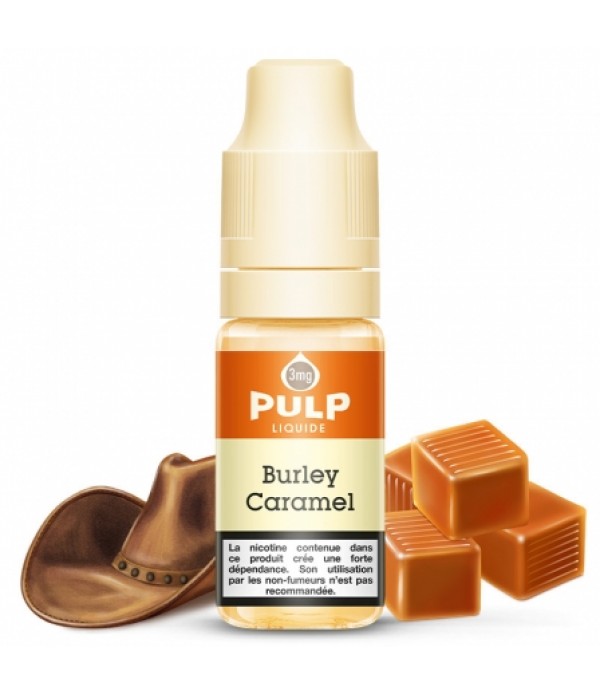 Soldes 2,95€ - E liquide Burley Caramel PULP | Tabac Noix Cacao Caramel pas cher