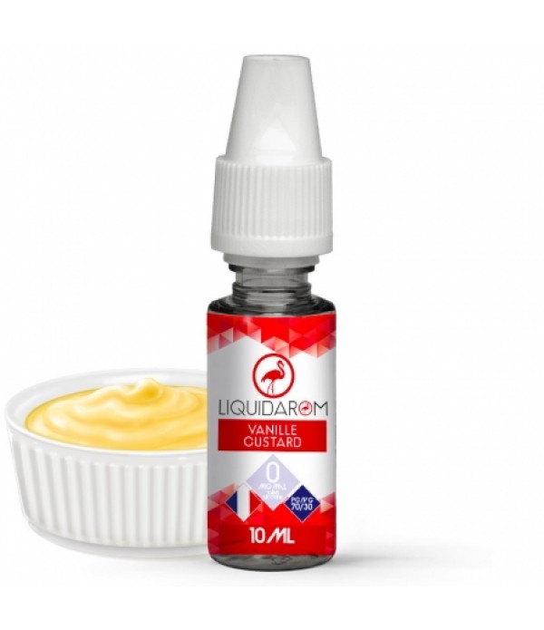 Soldes E liquide Vanille Custard LiquidArom | Custard Vanille