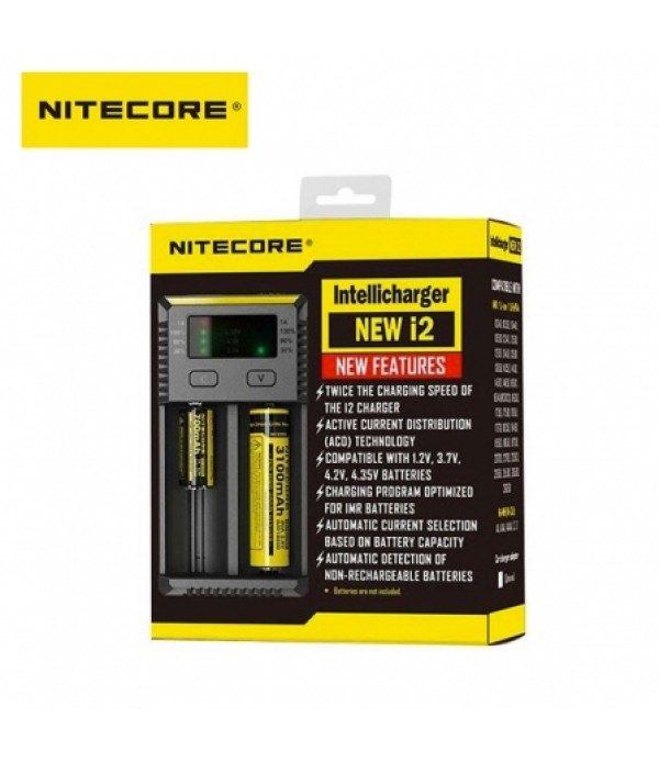 Chargeur accu New i2 Nitecore