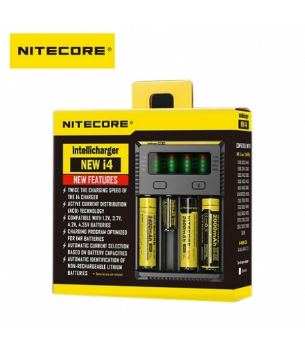 Chargeur accu New i4 Nitecore