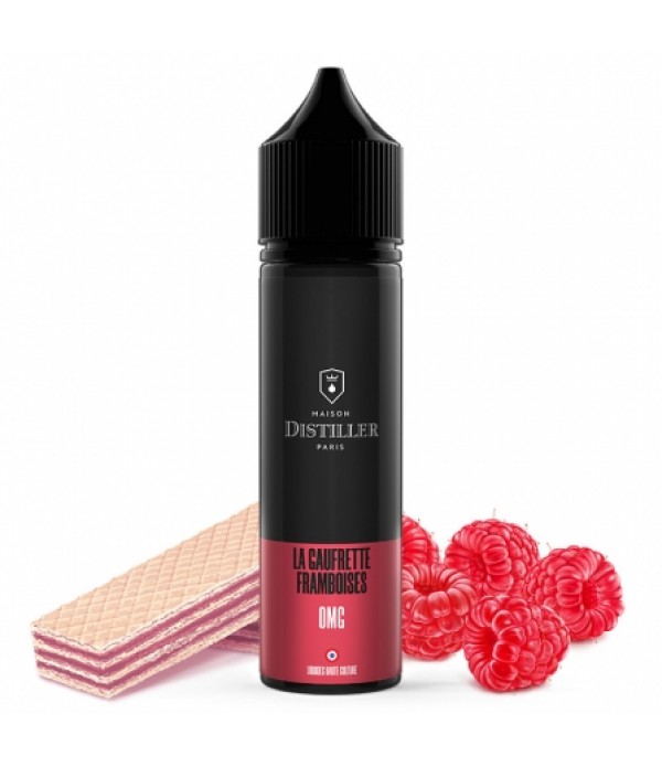 E liquide La Gaufrette Framboises Maison Distiller...