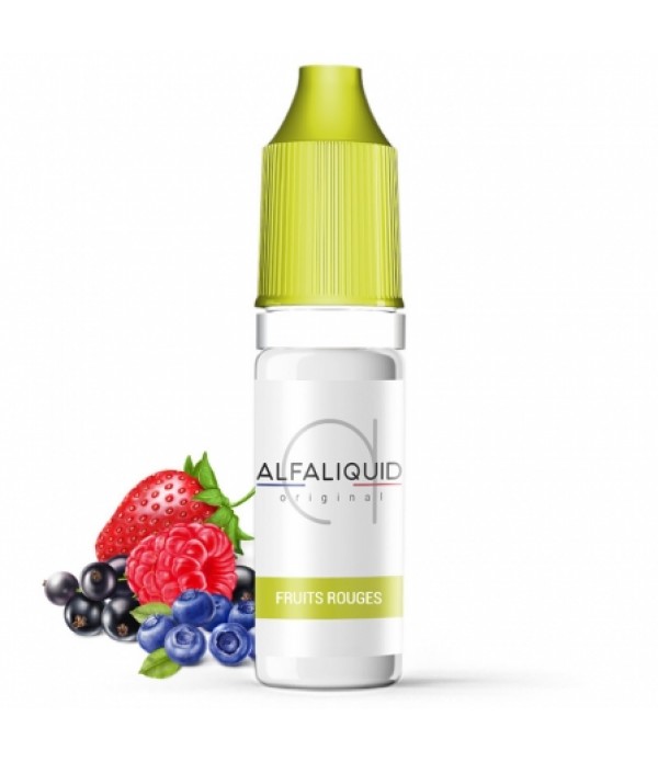 Soldes 2,95€ - E liquide Fruits Rouges Alfaliqui...