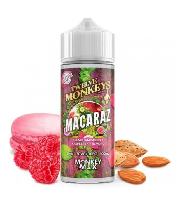 E liquide Macaraz Twelve Monkeys 50ml / 100ml