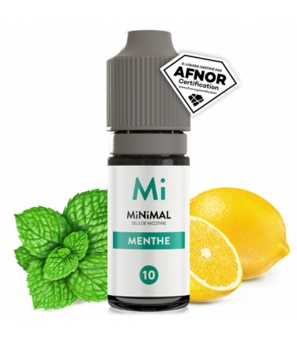 E liquide Menthe MiNiMAL | Sel de Nicotine