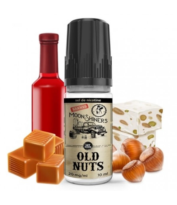 E liquide Old Nuts Sels de Nicotine Moonshiners | ...