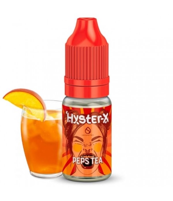 Soldes 2,95€ - E liquide Peps Tea Hyster-X | Thé Pêche pas cher