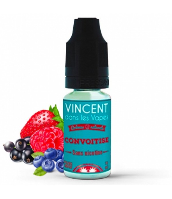 Soldes 2,95€ - E liquide Convoitise VDLV | Fruits rouges pas cher