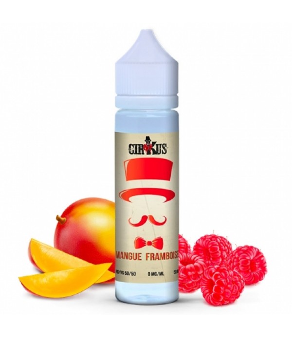 Soldes E liquide Mangue Framboise Cirkus 50ml