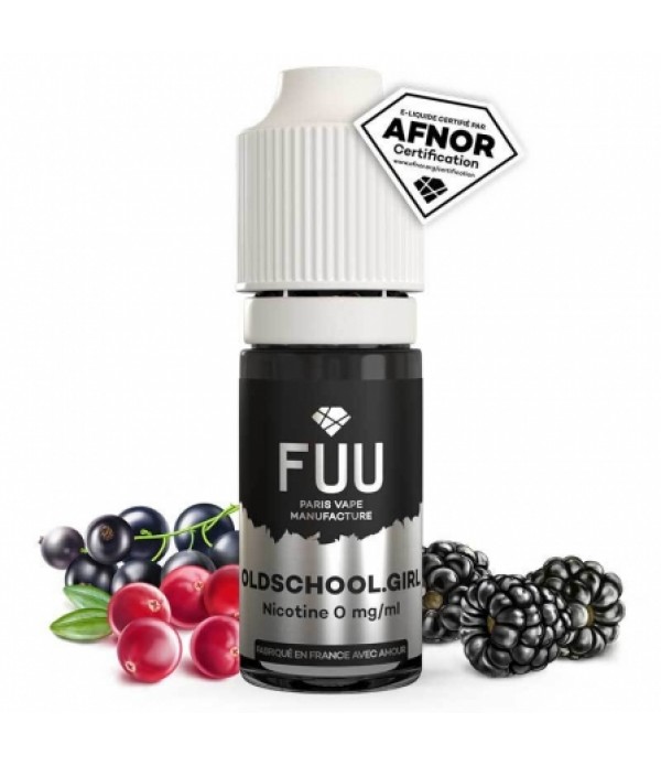 Soldes E liquide Old School Girl Silver FUU | Gros...