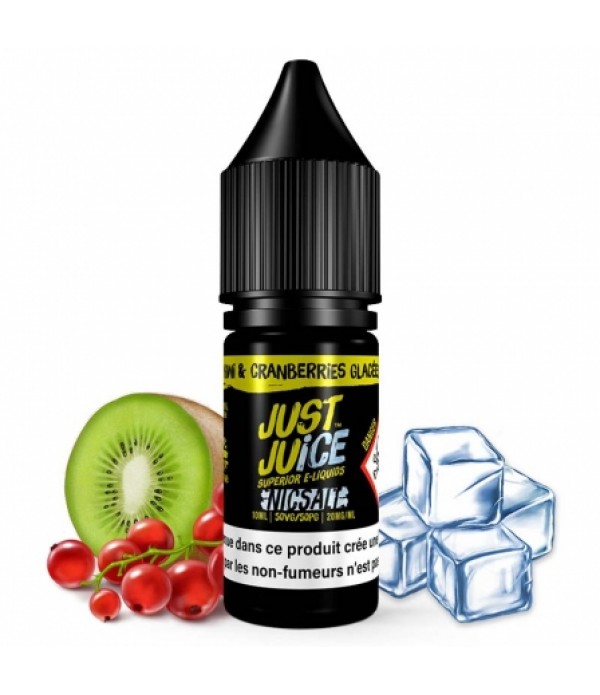 Soldes E liquide Kiwi & Cranberry On Ice Nic S...