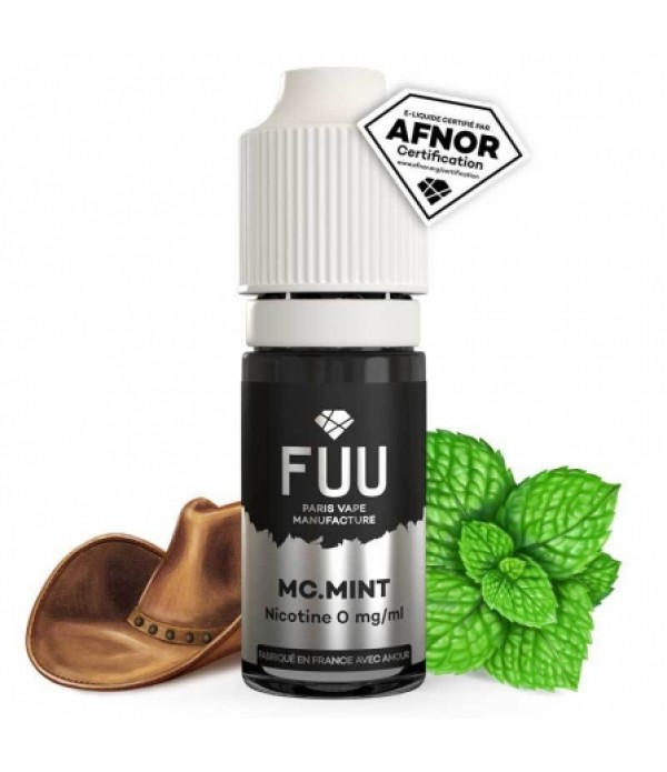 Soldes E liquide MC Mint Silver FUU | Tabac Menthe