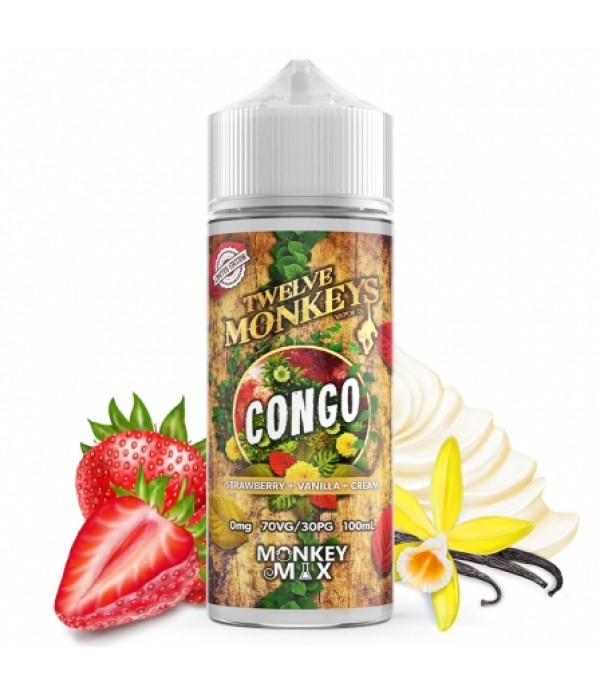 Soldes E liquide Congo Cream Twelve Monkeys 50ml / 100ml