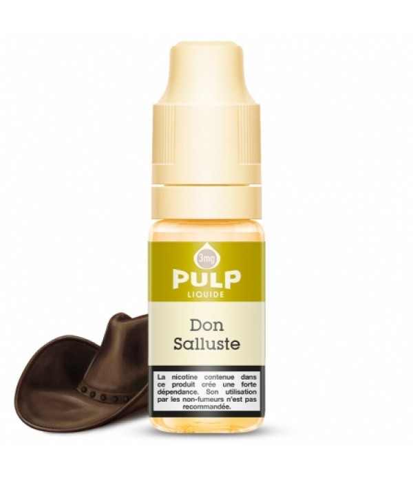 Soldes 2,95€ - E liquide Don Salluste Pulp | Tabac brun pas cher