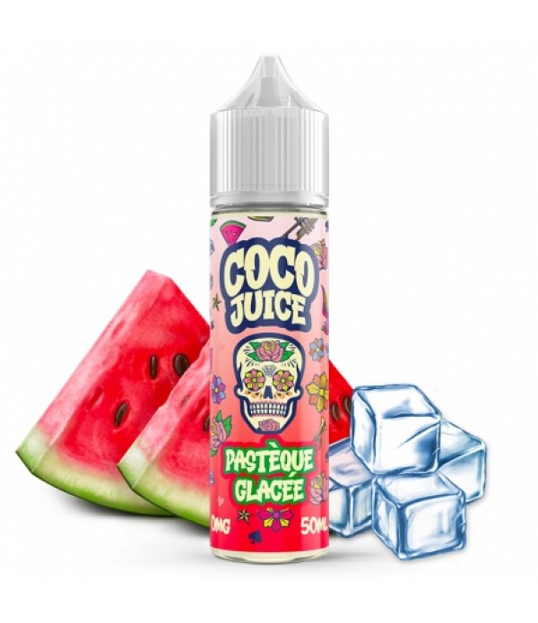 Soldes E liquide Pastèque Glacée Coco Juice 50ml