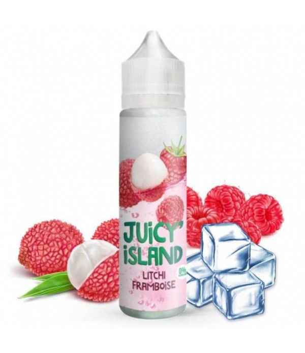 E liquide Litchi Framboise Juicy Island 50ml