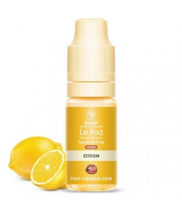 E liquide Citron Le Pod liquide by PULP | Sel de Nicotine