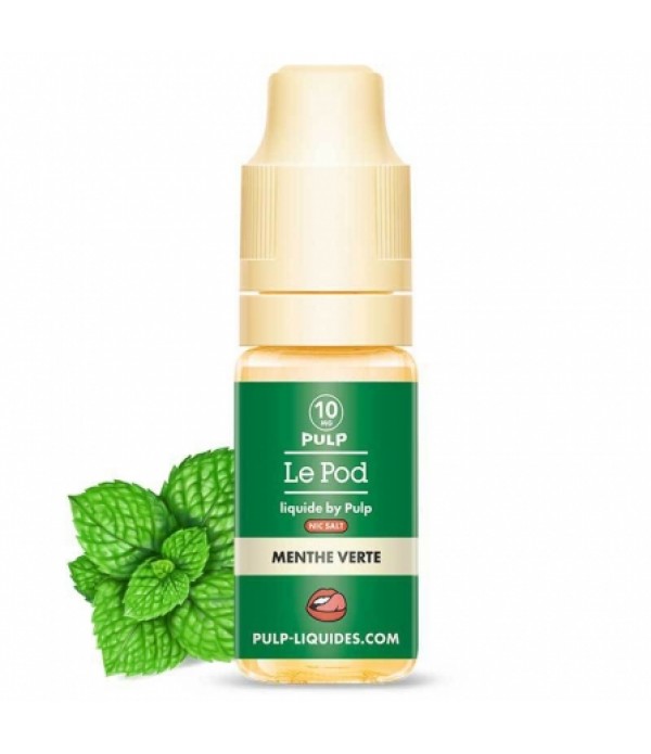 E liquide Menthe Verte Le Pod liquide by PULP | Se...