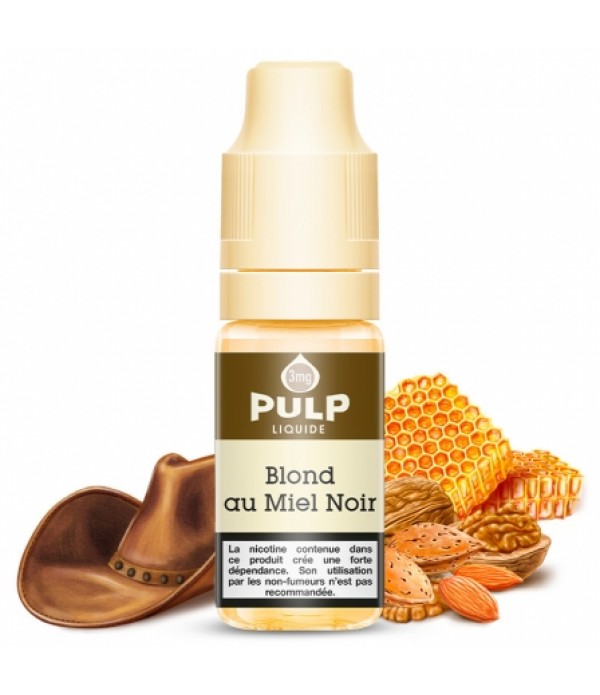 E liquide Blond au Miel Noir Pulp | Tabac blond Miel Fruits à coques