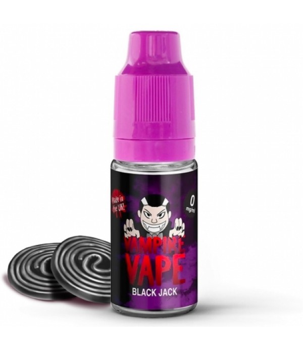 E liquide Black Jack Vampire Vape | Bonbon réglis...