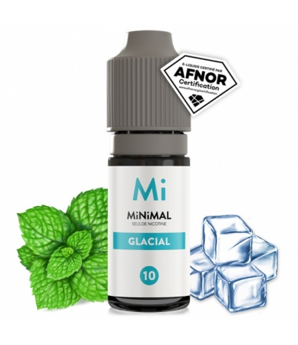 E liquide Glacial MiNiMAL | Sel de Nicotine