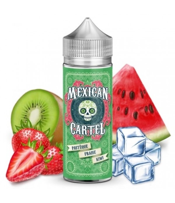 Soldes E liquide Pastèque Fraise Kiwi Mexican Cartel 50ml / 100ml