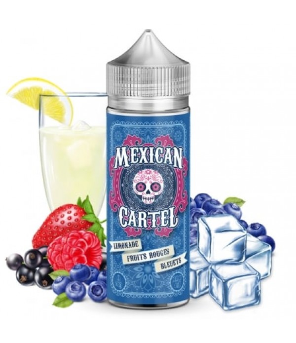 Soldes E liquide Limonade Fruits Rouges Bleuets Mexican Cartel 50ml / 100ml