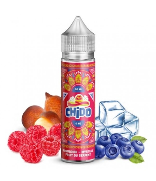 E liquide Framboise Myrtille Fruit du Serpent Chido 50ml / 100ml