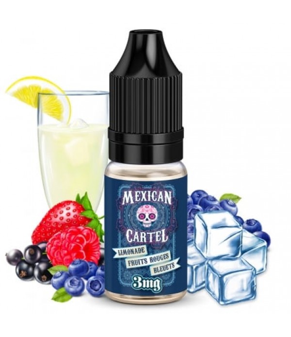 E liquide Limonade Fruits Rouges Bleuets Mexican Cartel