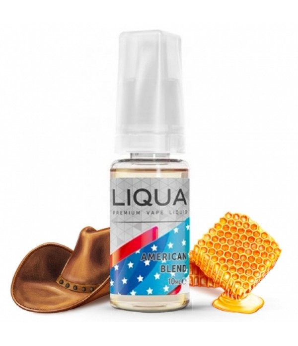 Soldes E liquide American Blend LIQUA | Tabac blond Miel