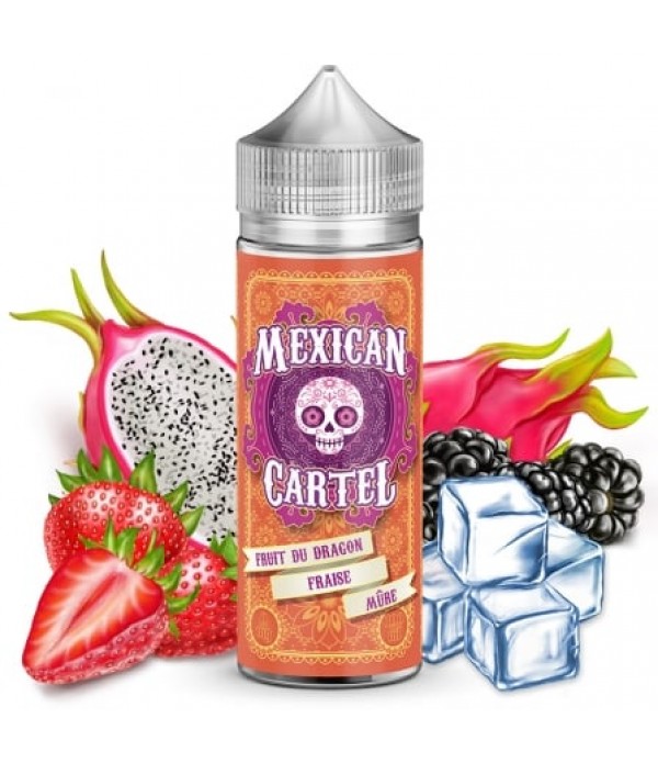 E liquide Fruit du Dragon Fraise Mûre Mexican Cartel 50ml / 100ml