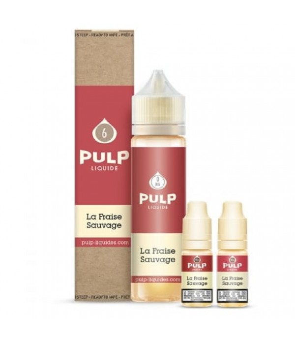 E liquide Pack 60ml La Fraise Sauvage PULP | Fraise